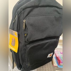NEW! Black Carhartt backpack!
